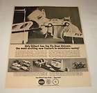 1963 Gilbert FLY OVER CHICANE Auto Rama ad page