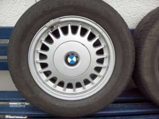 BMW Alufelgen Style 2, 7 J 15 H2 mit 225/60 R 15, E32, E34, E24 in 