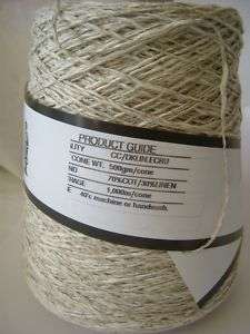 Yeoman Yarn 500g Cotton / Linen Hand Knitting Machine  
