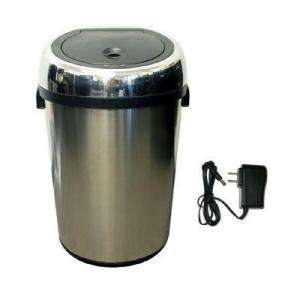 ITouchless 23 Gallon Stainless Steel Touchless Trash Can IT23RC at The 