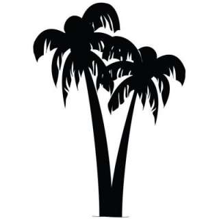 Trace Designs 48 In. x 72 In. Palm Tree Shadows Trace and Paint Wall 