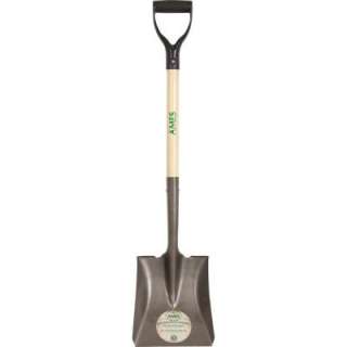 Ames 30 In. D Handle Steel Square Point Shovel 1593400 at The Home 