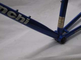   Eros Italian Steel Road Bike Frame Set Reparto Coursa Italy Fork Bar