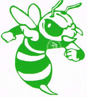 Aufkleber   Green Hornet   Hornisse I   Wespe Biene  