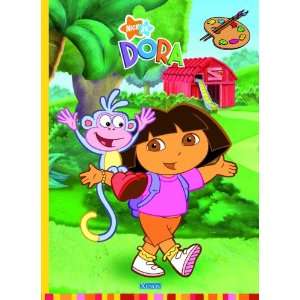 Dora, Malbuch  Bücher