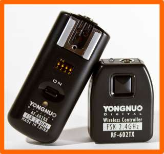 Funkauslöser YONGNUO RF 602 für Nikon D80 und D70S DSLR NEU OVP