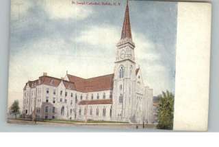 Buffalo NY Church c1910 Postcard  