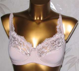 nwt full coverage beige padded lace underwire bra SECRET OF GODDESS 