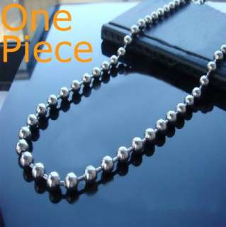20 36 Stainless Steel Ball Chain 2.0 3.2mm width Bead  
