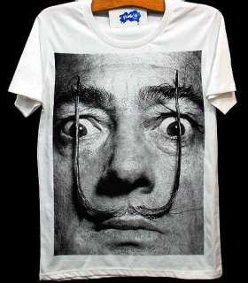 SALVADOR DALI Surrealist Artist Rock T Shirt warhol S/M  