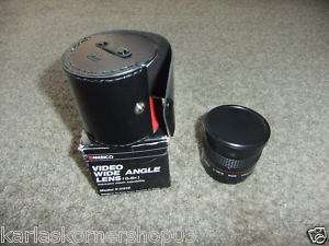 Ambico Video Wide Angle Lens 0.6x Model V 0315  