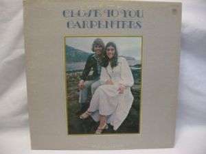 Carpenters Close to You SP 4271 Vintage Vinyl LP 1970  