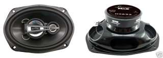 Lanzar 6x9 Efficient 3 Way Top Quality Car Speaker 693  