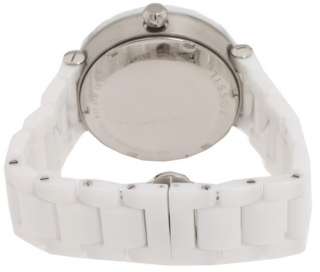 Fossil   Ladies Crystal White Ceramic Bracelet Watch  