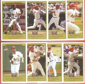 2006 St. Louis Cardinals Baseball ~ 27 Card Team Set ~ Mint  