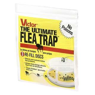 The Ultimate Flea Trap detects and controls indoor flea problems with 