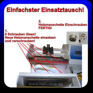 HELO TRANSFERPRESSE LI 6in1 Tassenpresse Becherpresse NEU  