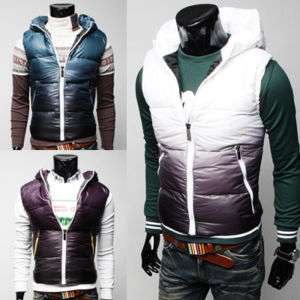 Mens Down Vest Winter Jacket Gradation NWT S M L (TS06) 076783016996 