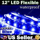 2x 12 Flexible 15SMD LED Strip Car Interior Underdash Footwell Light 