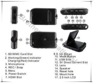 NEW Car Vehicle Black Box Camera Accident Recorder DVR  