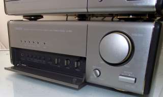 Denon D 100 Mini Hi Fi System features Amplifier Tuner CD tape deck 