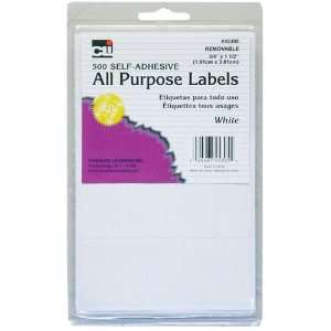  Charles Leonard Inc. Multi Purpose Labels, 0.75 x 1.5 