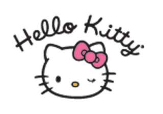   Hello Kitty   Parure Echarpe & Bonnet   Blanc & Rose