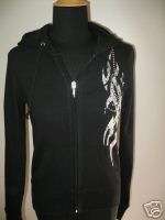 Brand New Romeo And Juliet Couture Zipup Jacket Black M  