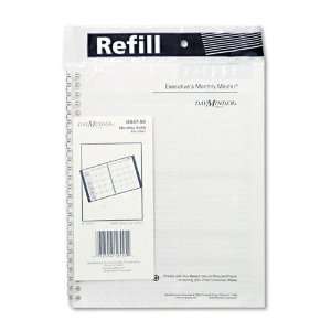  DayMinder Premiere  Monthly Planner Refill, 6 7/8 x 8 3/4 