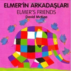  Elmers Friends (English Turkish) (Elmer series) [Board 