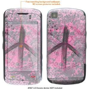   Skin STICKER for AT&T LG Encore case cover Encore 272 Electronics