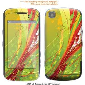   Skin STICKER for AT&T LG Encore case cover Encore 366 Electronics