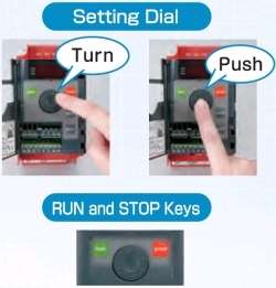   dial until you get theright parameter and push the setting dial to