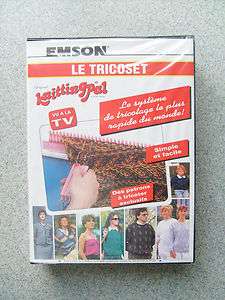   Knittingpal Le Tricoset Emson Strickmaschine Stricken TV Hobby 