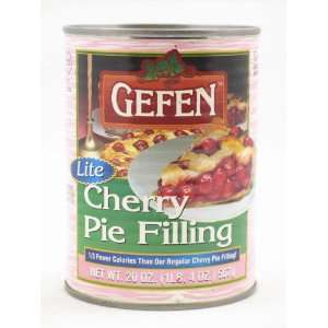 Gefen Lite Cherrry Pie Filling 20oz  Grocery & Gourmet 