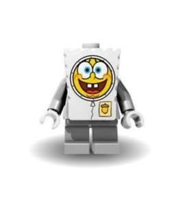 Lego Minifigure SPONGEBOB ASTRONAUT Funny  Great Gift  