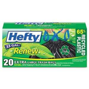  Hefty Renew Recycled Kitchen & Trash Bags Health 