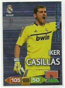   Champions League Adrenalyn 2011/2012 Iker Casillas Top Master 11/12