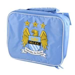 Manchester City OFFICIAL Insulated School Lunch Bag Box  
