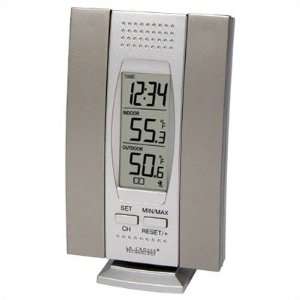  Wireless Bronze Thermometer & Digital Clock