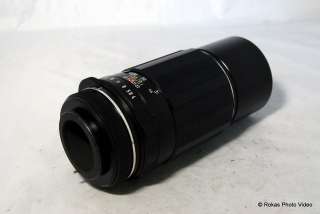 Pentax 200mm f4 lens manual focus M42 Takumar Super  