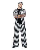 Mens Prisoner & Convicts Halloween Costumes   AnytimeCostumes