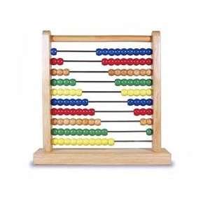  Melissa & Doug Classic Toy Abacus Toys & Games