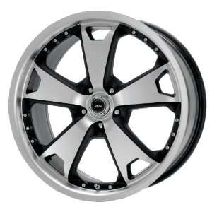 American Racing TXM AR364 Matte Black Wheel with Machined Face and Lip 