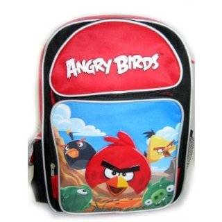   Angry Birds School Backpack with (5 Angry Birds) 17 
