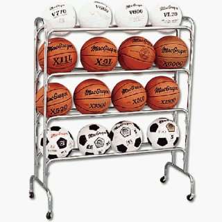  Basketball Ball Carts   Wide Body Ball Cart 16 Balls 