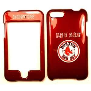  Boston Red Sox   Red   Apple iPod iTouch 3 Faceplate Case Cover 