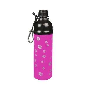   Gear Stainless Steel Dog Water Bottle, 16 Ounce, Pink