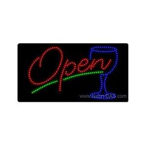 Open Outdoor LED Sign 20 x 37 