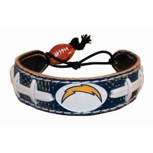   San Diego Chargers Team Color NFL Football Bracelet